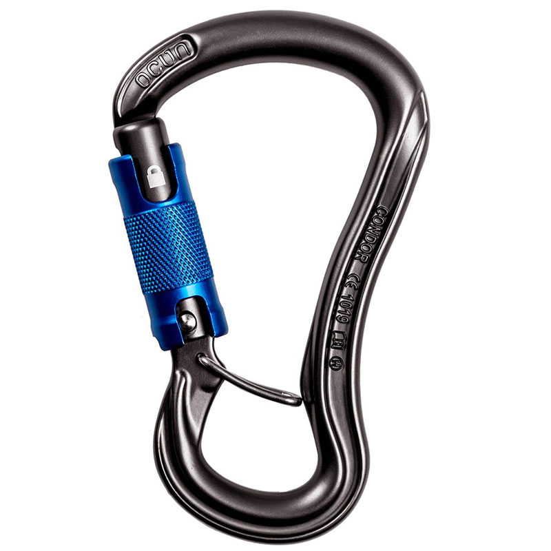 carabiner OCÚN Condor HMS Triple blue